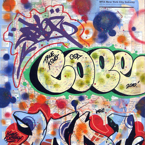COPE2 - "Untitled 3" NYC Map