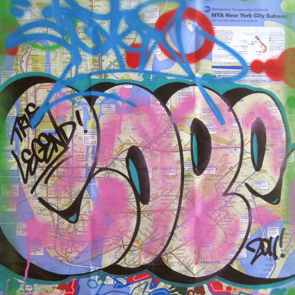 COPE 2 - "True Legend" MTA NYC Subway Map