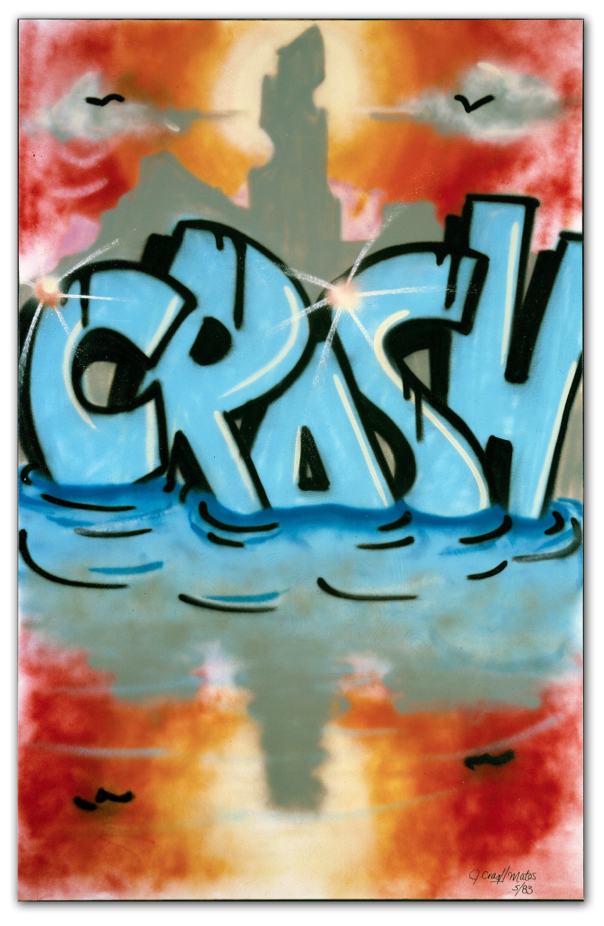 JOHN "CRASH" MATOS -"Graffiti Girl" 1983