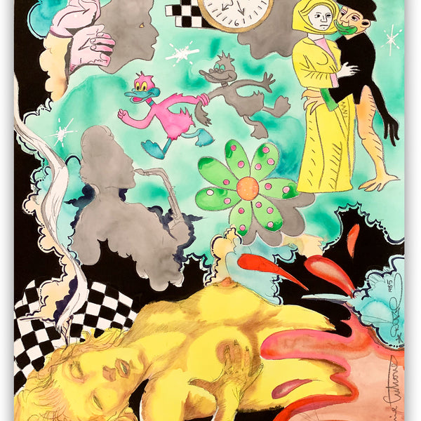 DAZE/CUTRONE Colab "Untitled Nude"  1985