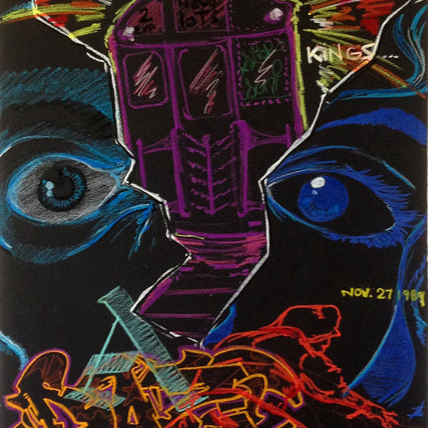 Chris "DAZE" Ellis - "Underground Kings " 1989 Pastel