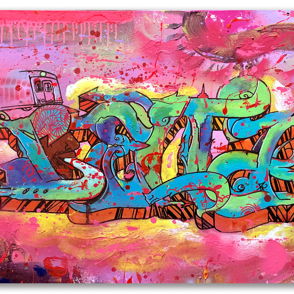 DELTA2- Painting 24" x 36"