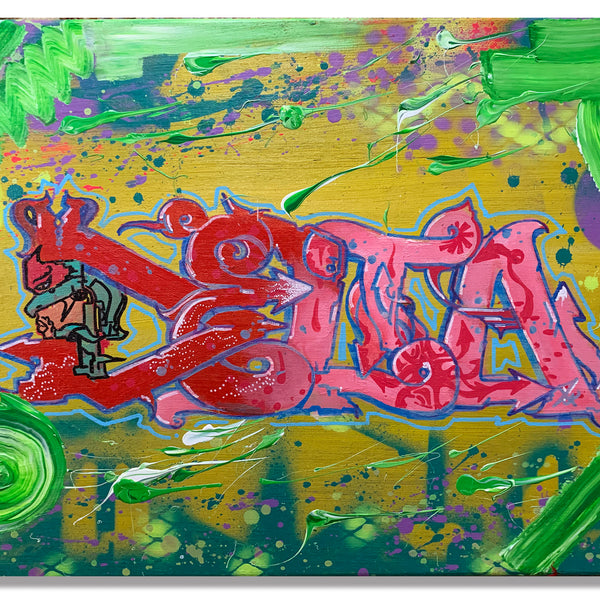 DELTA2- "Untitled" Painting