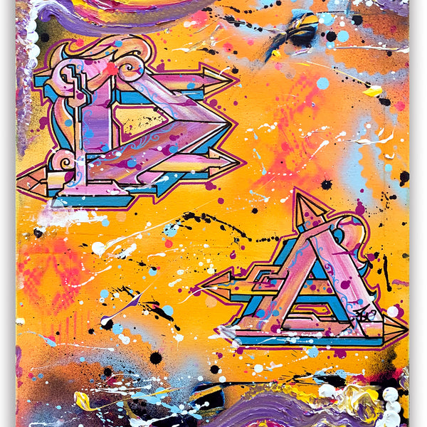 DELTA2- "Untitled" Painting