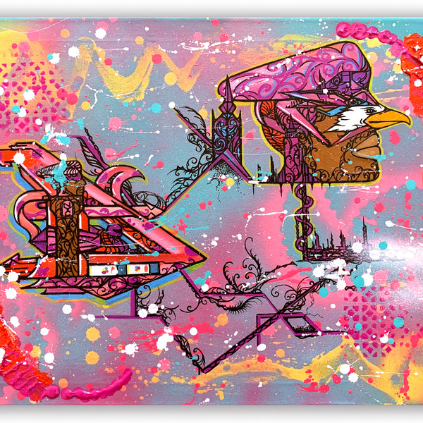 DELTA2- "Untitled" Painting