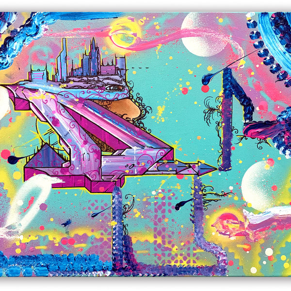 DELTA2- "Untitled" Painting