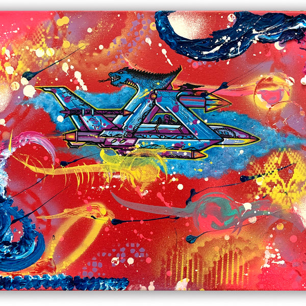 DELTA2- "Speed of Light" Painting