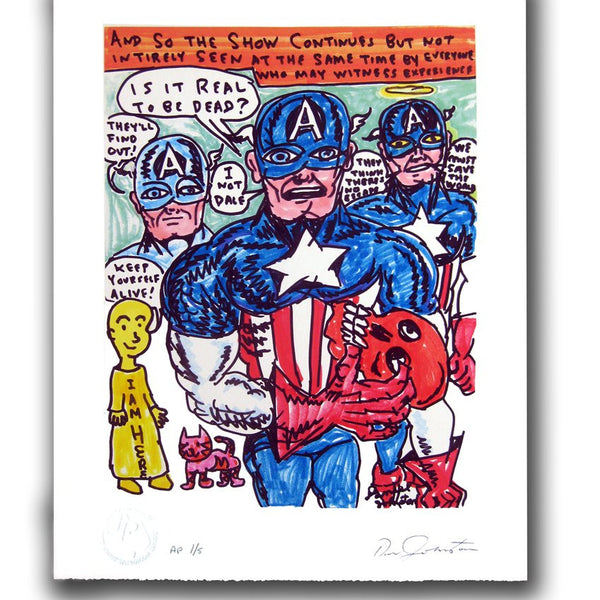 DANIEL JOHNSTON -"Is It Real To Be Dead"