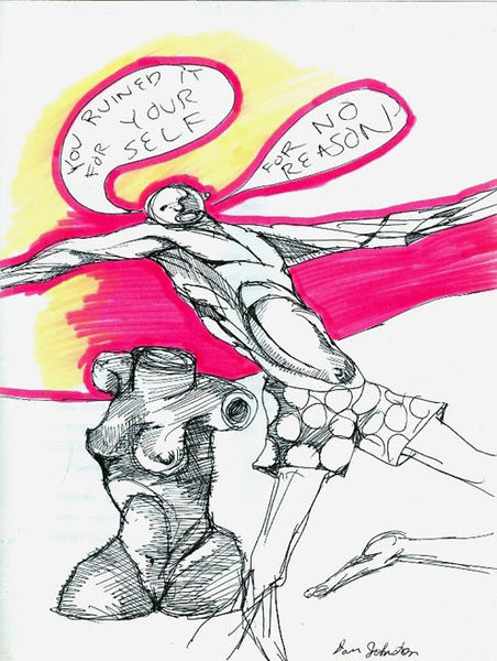 DANIEL JOHNSTON- "You Ruined Yourself"