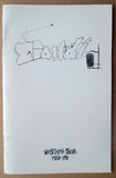 DONDI WHITE - "Sketches from 1983-1985" Booklet/Zine