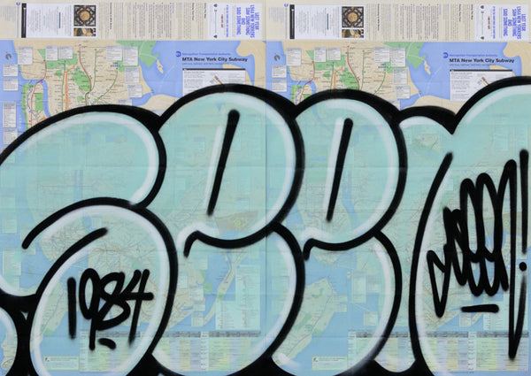 SEEN - "Bubble Diptych" Map