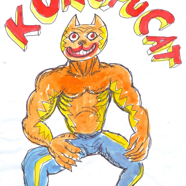 DANIEL JOHNSTON -  "Kung Fu Cat "