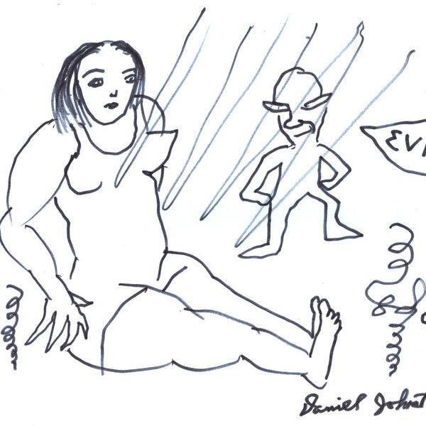 DANIEL JOHNSTON -  "Evil"
