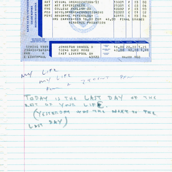 DANIEL JOHNSTON- "Report Card"