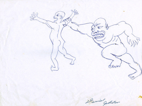 DANIEL JOHNSTON -  "Grab"