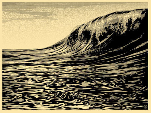 SHEPARD FAIREY - "Dark Wave" Cream