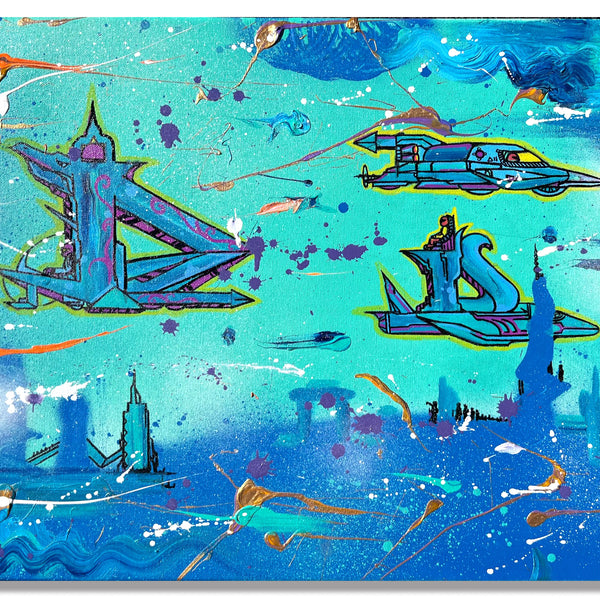 DELTA2- "Untitled" Painting