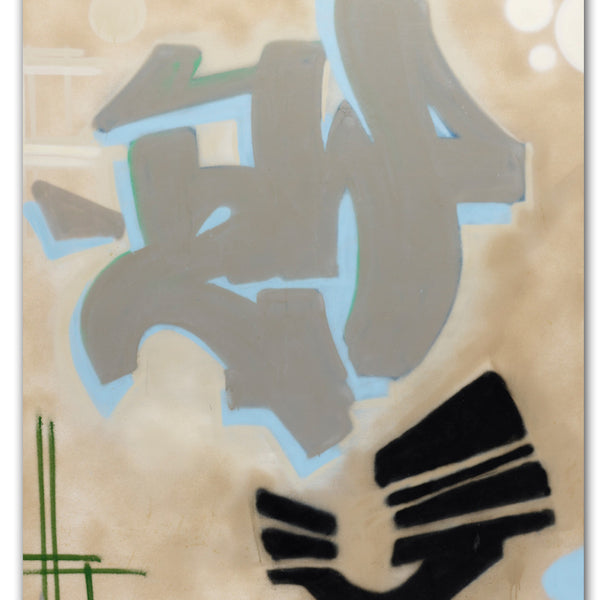 Dondi White - "Untitled"  Painting (1982)