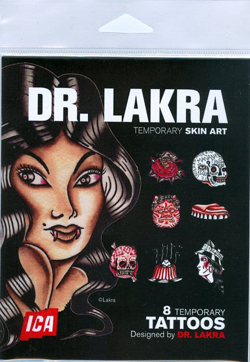 DR. LAKRA - Temporary Tatoo Set