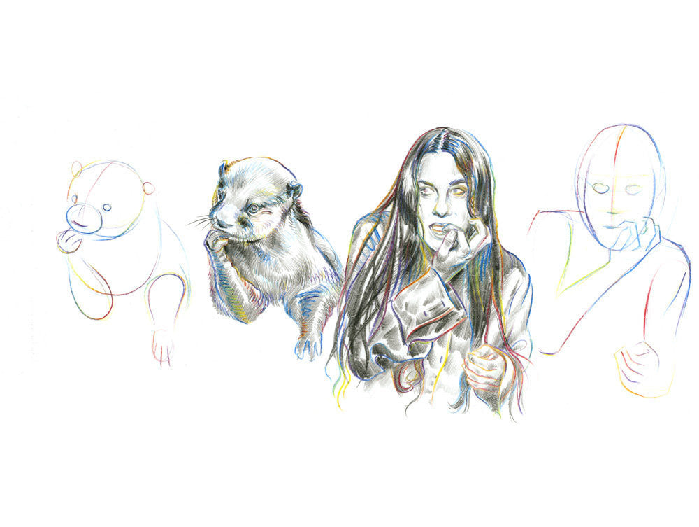絵画 Don't Trust Whitey by Aiyana Udesen AIYANA UDESEN - Draw Alanis | DirtyPilot