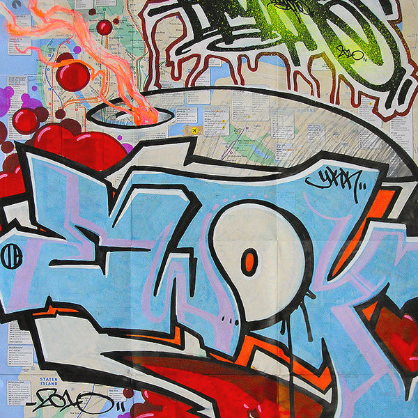 EWOK 5MH  -  "Untitled 1"  NYC Map