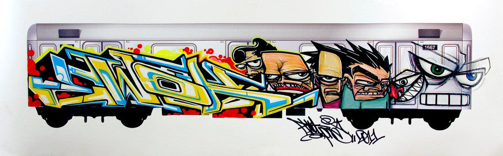 EWOK 5MH  "Untitled" Trains of Thought