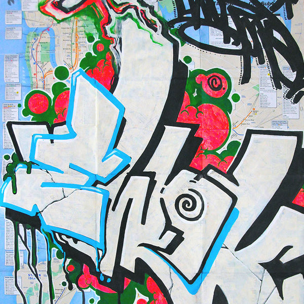 EWOK 5MH  -  "Untitled 4"  NYC Map
