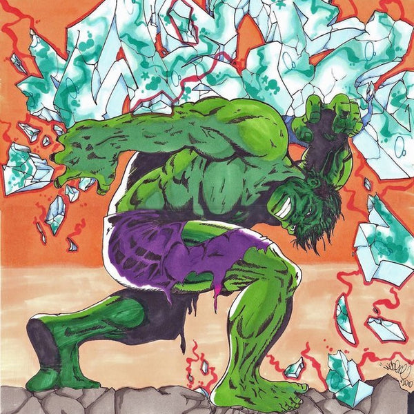 WEB - "Even He Can't Handle Us"  Blackbook Drawing