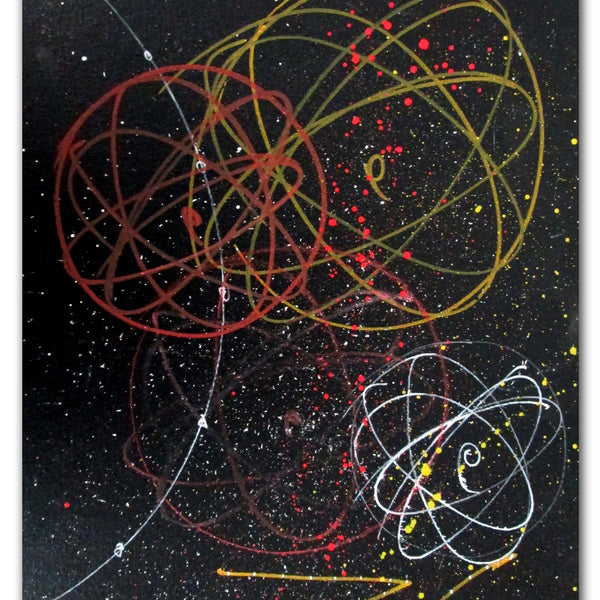 FUTURA 2000 - " Black Knight"  Painting