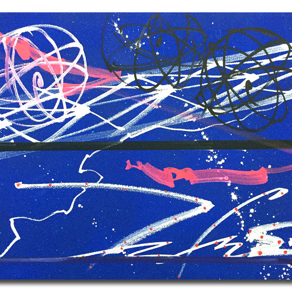 FUTURA 2000  "French Curve"  Painting