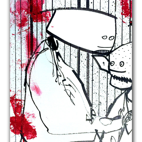 FUTURA 2000 - " Henchmen #1"  Painting