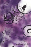 FUTURA 2000 - " Purple Atoms"  Painting