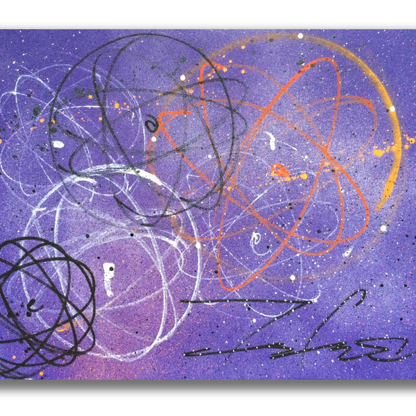 FUTURA 2000 - " Atoms"  Painting