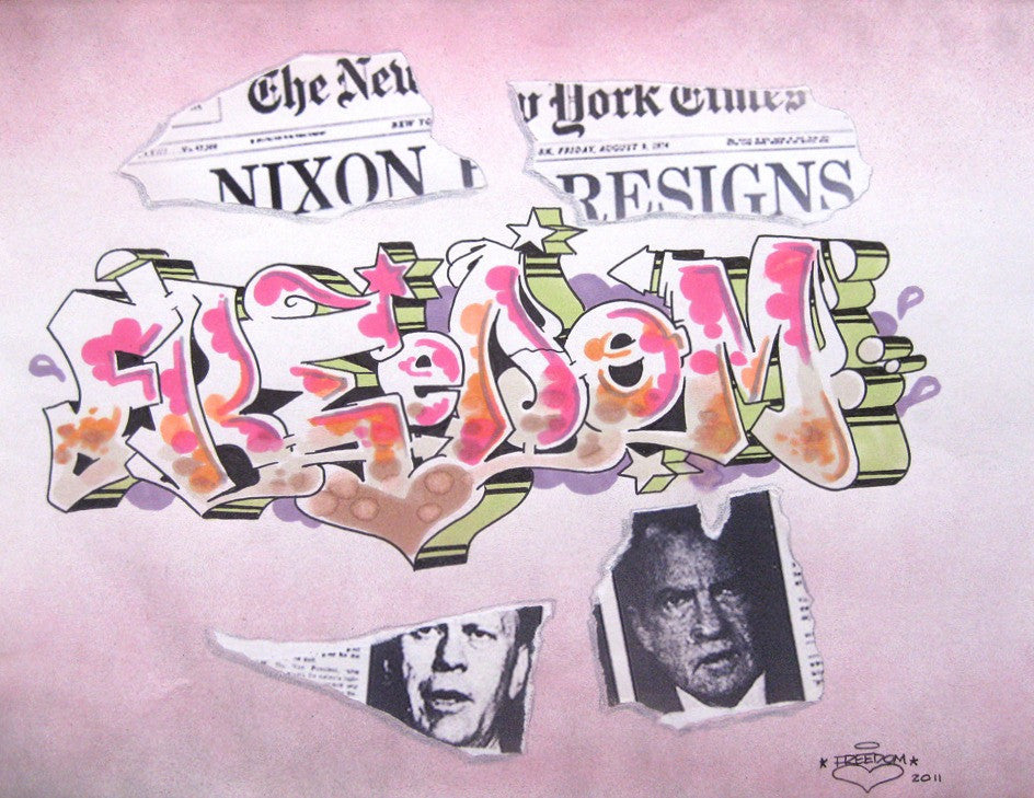 FREEDOM -  "Black Book Page" Nixon