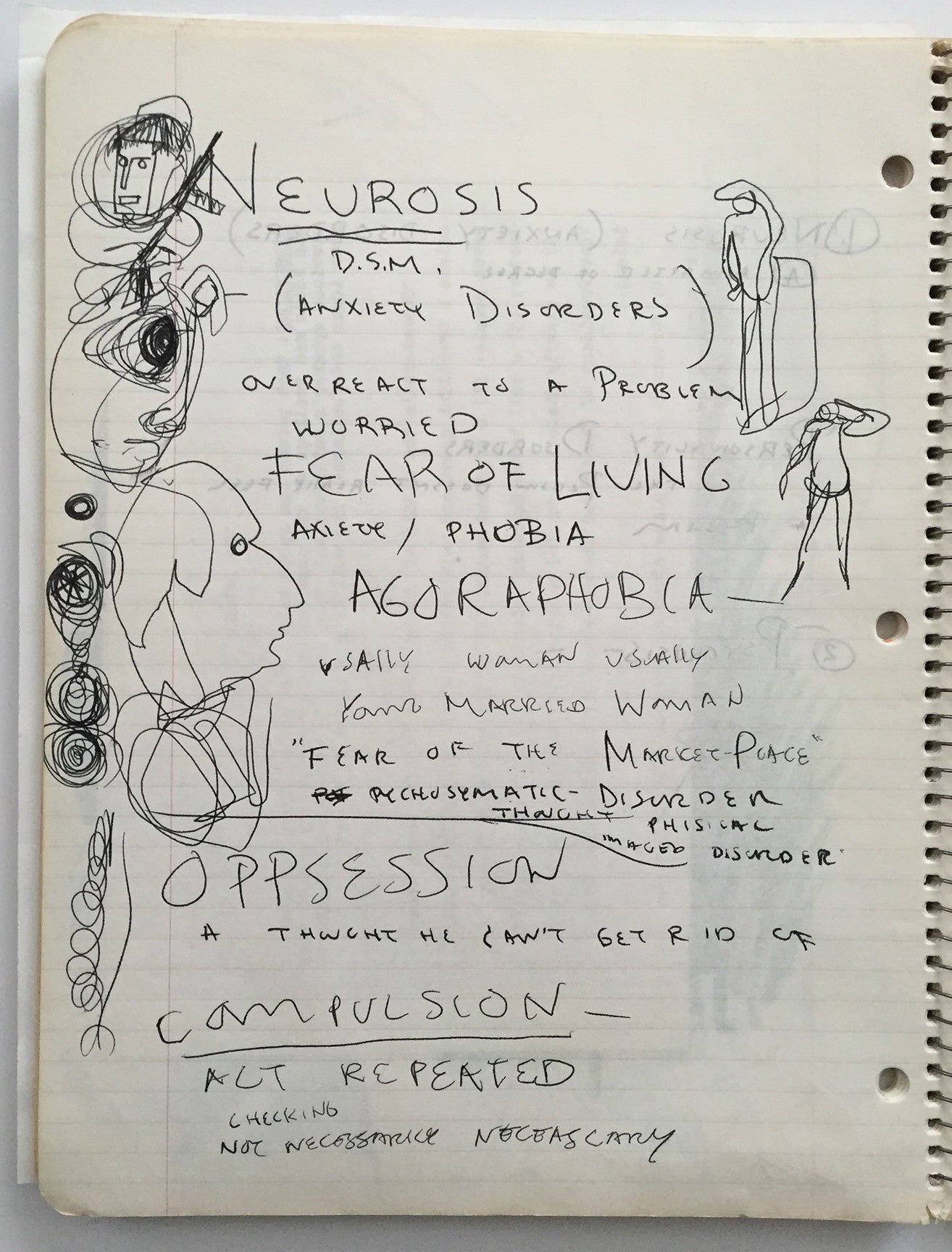 Daniel Johnston ドローイング 80's 初期作品 直筆オリジナル Daniel Johnston ドローイング 80's 初期作品 直筆オリジナル