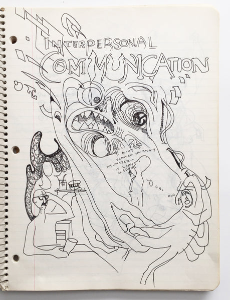 Daniel Johnston ドローイング 80´s 初期作品 直筆オリジナル