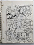 DANIEL JOHNSTON- "The Queen of Egypt" Notebook Drawing 1980