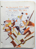 DANIEL JOHNSTON- "Do you know the way" Notebook Drawing 1980