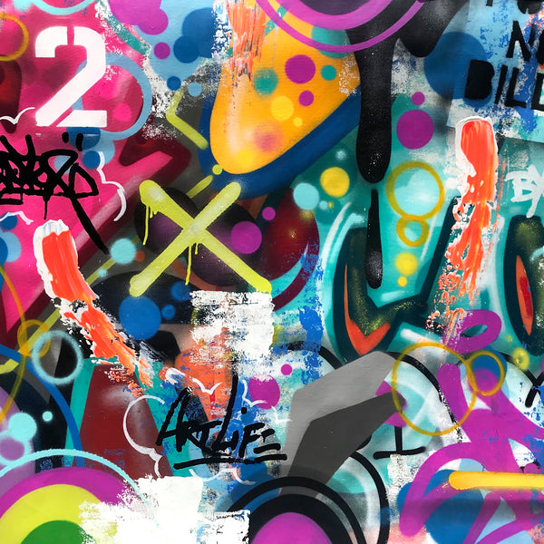 COPE2 "Art Life" 43" x 53" Painting