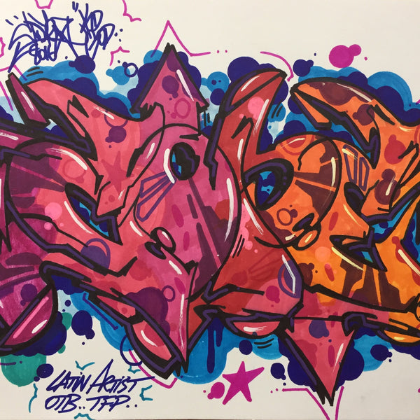 COPE2 - "Latin Artist" Drawing
