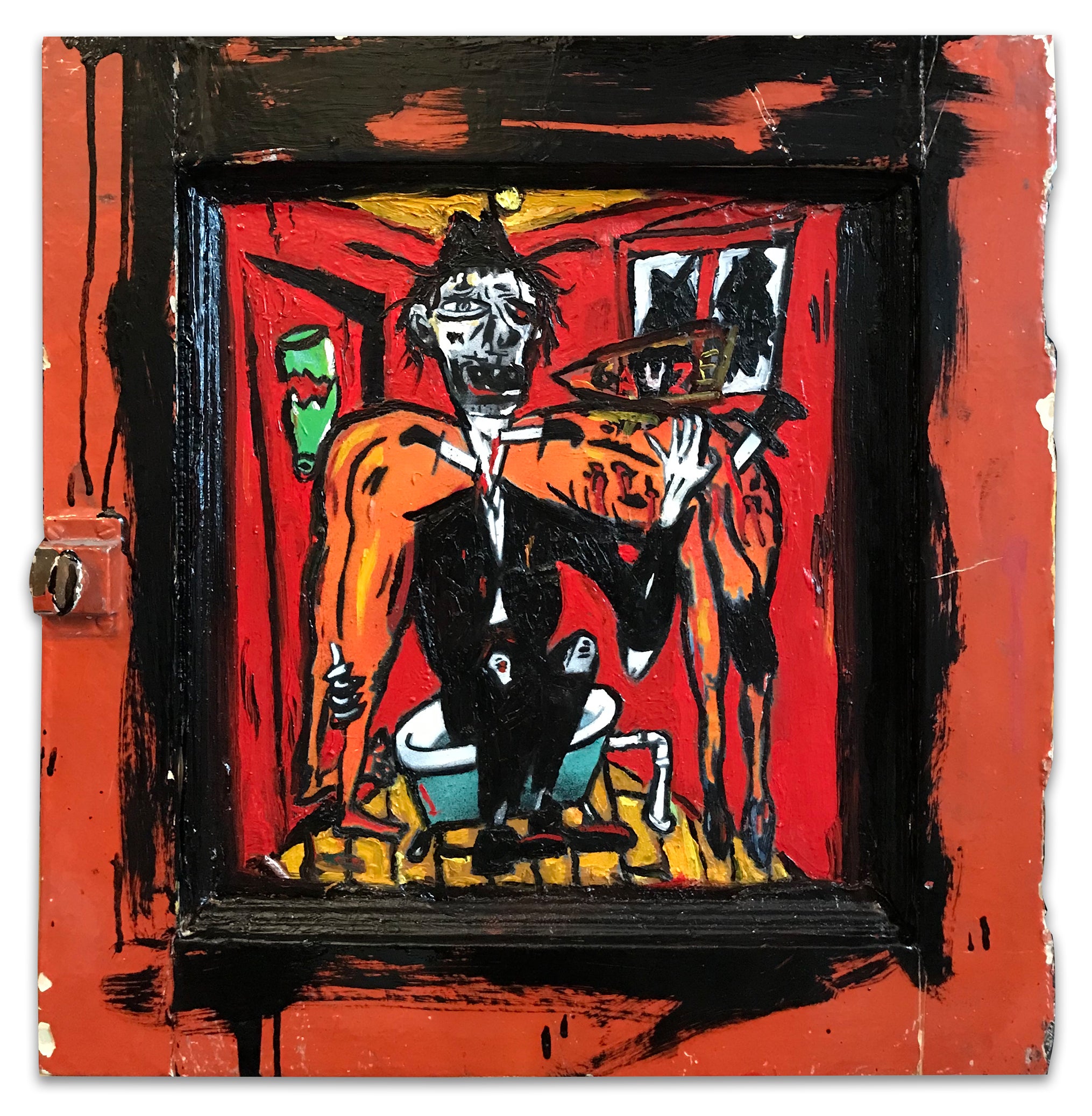 Rick Prol -  "Gauze" - Painting 1980s