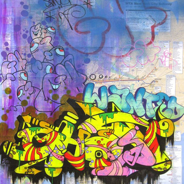 GHOST - "Wanted 4" NYC Map