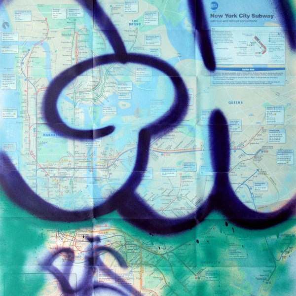 GHOST-  Throw Up on NYC Map