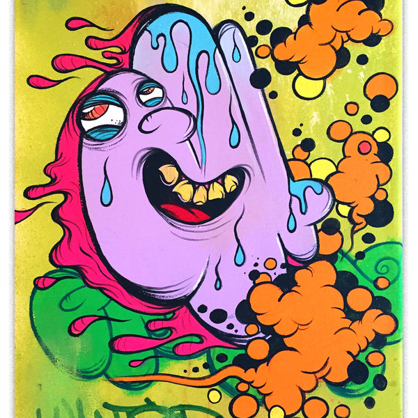 GHOST- "Wanted" Painting