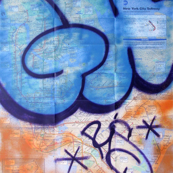 GHOST-  "Throwie" on NYC Map