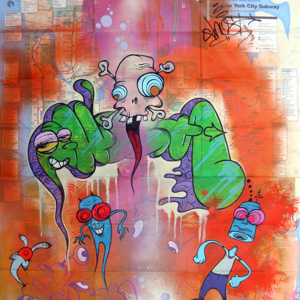 GHOST - "Wanted 2" NYC Map