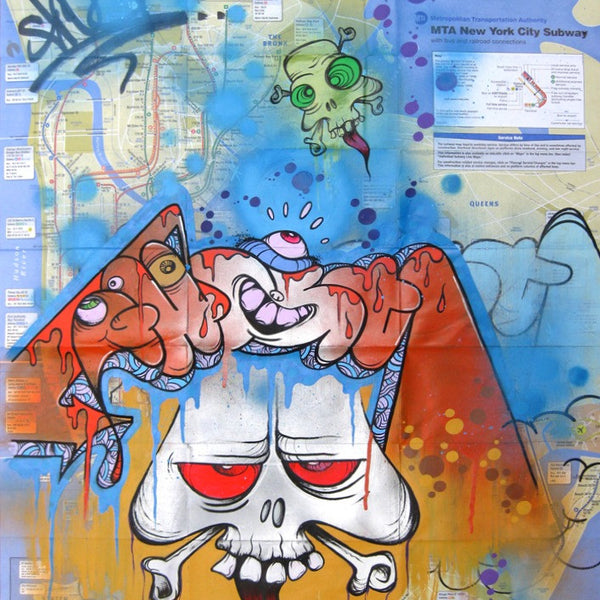 GHOST - "Wanted 1" NYC Map