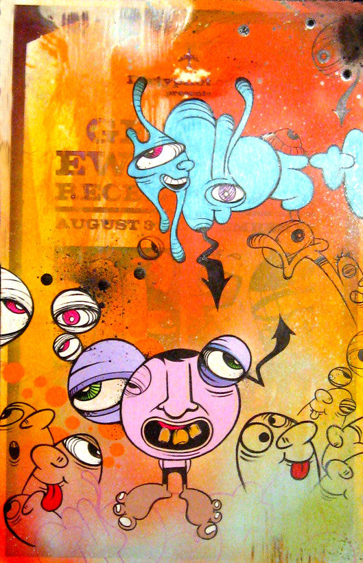 GHOST- "Subway Poster Painting #17"