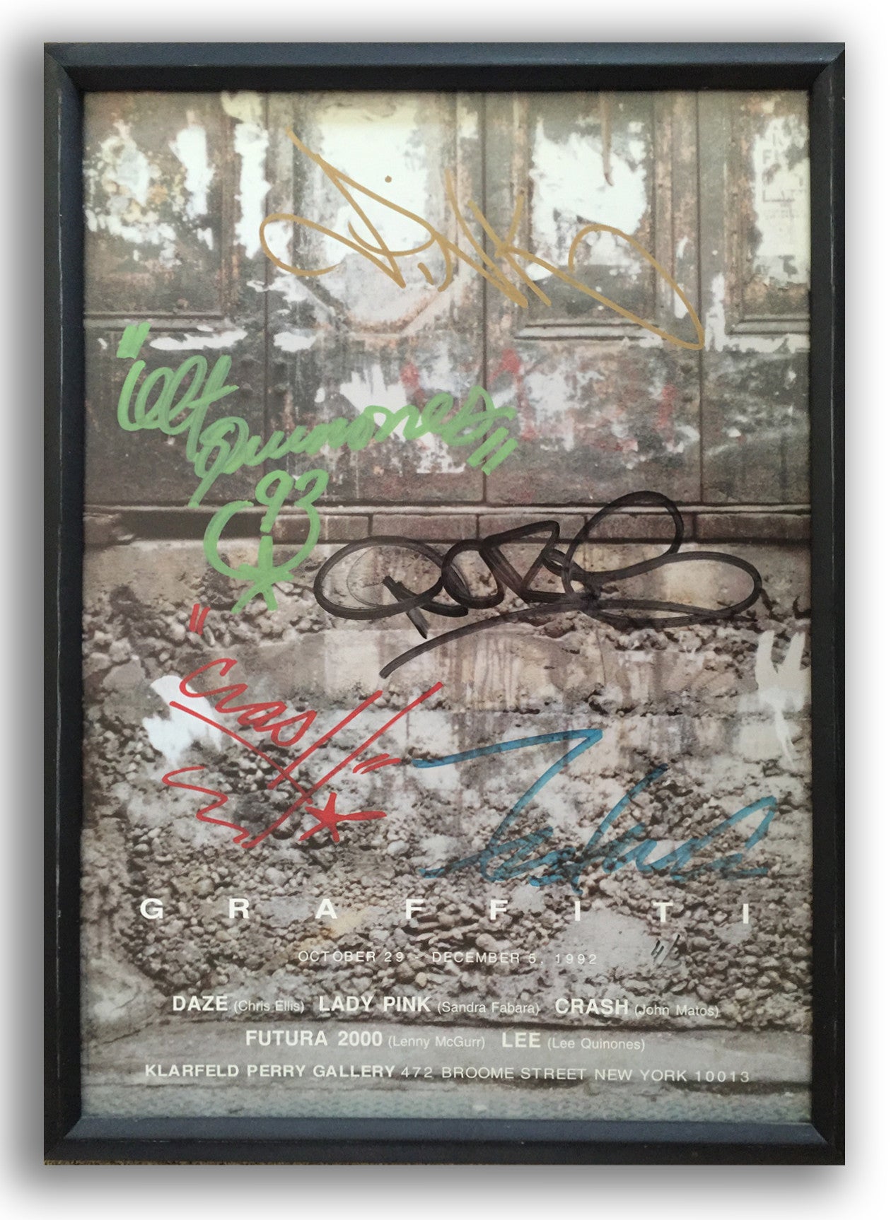 Graffiti Show Poster - Hand Signed