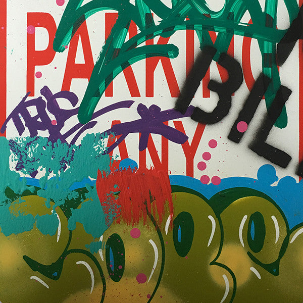 COPE 2 - "Green Classic Bubble" No Parking Sign